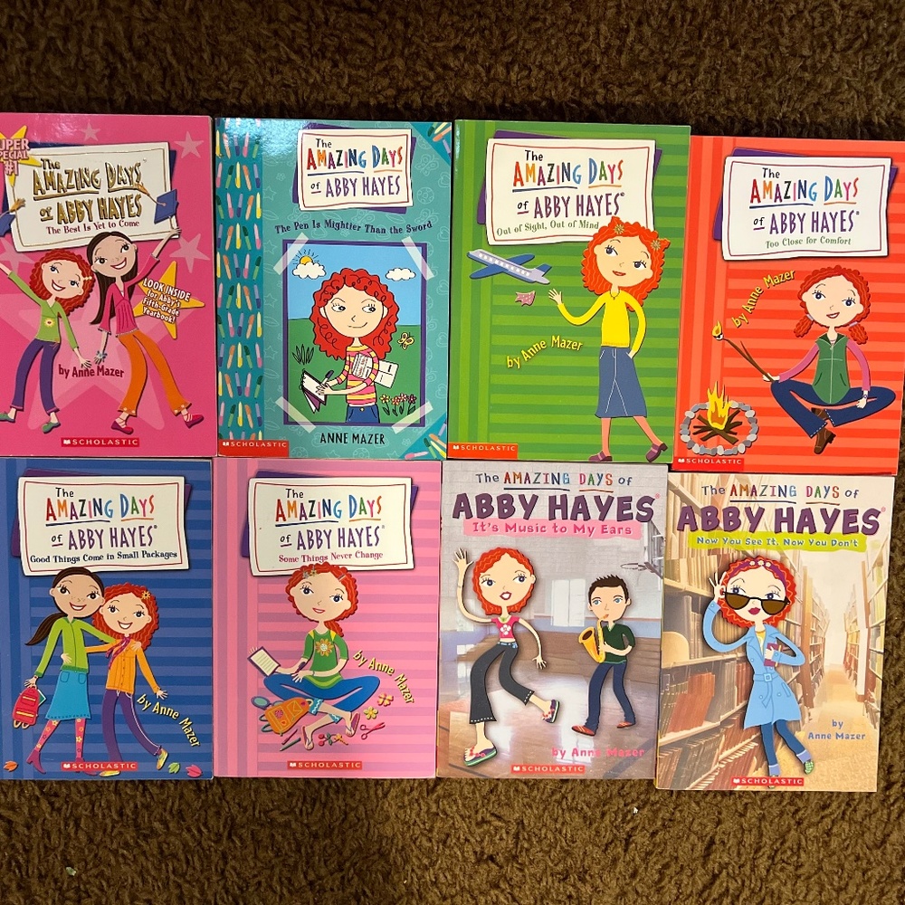 8 Amazing Days of Abby Hayes Book Set Lot Home School Teacher
